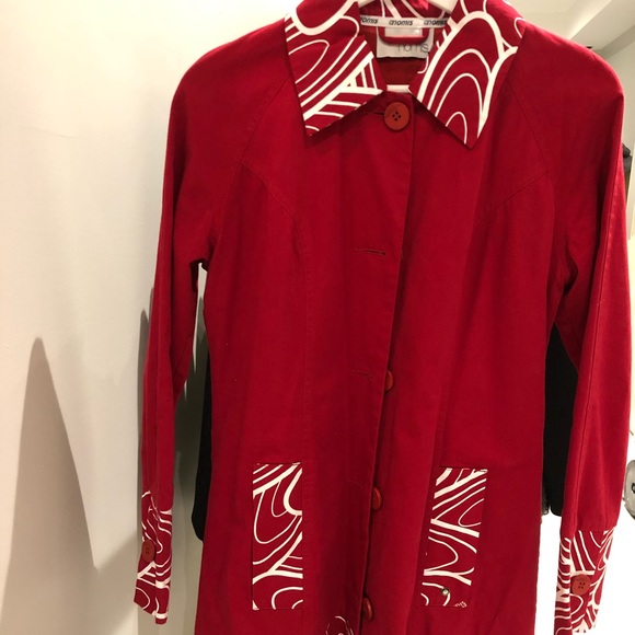 Patterned Overcoat - Picture 2 of 3